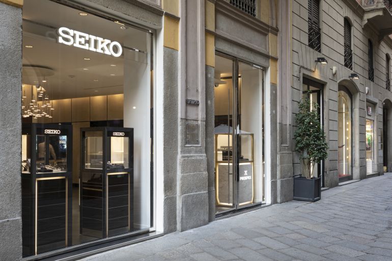 Seiko boutique Milano